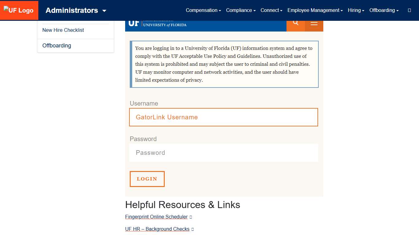 Level 2 Background Screening Administrators